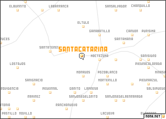 map of Santa Catarina