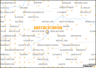 map of Santa Catarina