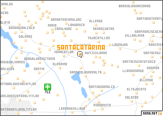 map of Santa Catarina