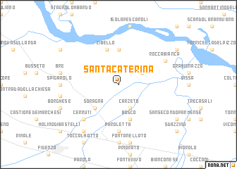 map of Santa Caterina