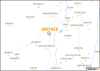 map of Santaca