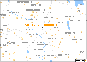 map of Santa Cruz Bombatevi