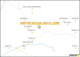 map of Santa Cruz del Astillero