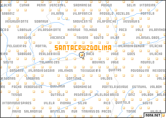 map of Santa Cruz do Lima