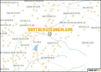map of Santa Cruz Guadalupe