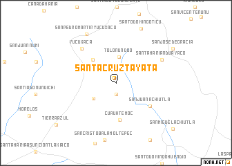 map of Santa Cruz Tayata