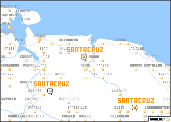 map of Santa Cruz