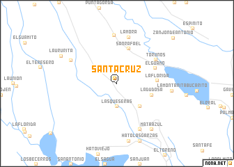 map of Santa Cruz