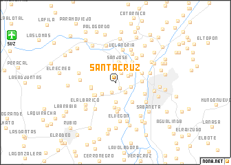 map of Santa Cruz