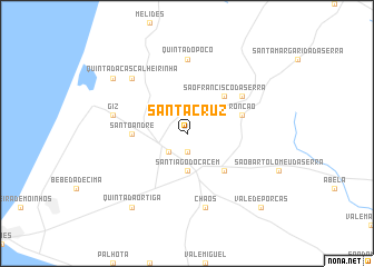 map of Santa Cruz