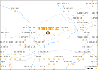 map of Santa Cruz