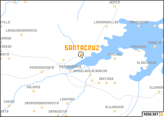 map of Santa Cruz