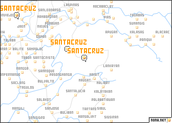 map of Santa Cruz