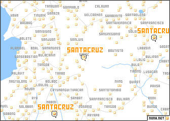 map of Santa Cruz