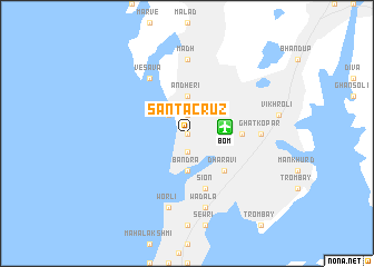 map of Santa Cruz