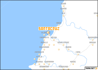 map of Santa Cruz