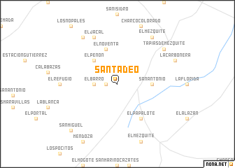 map of San Tadeo