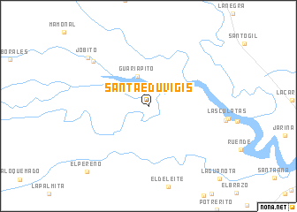 map of Santa Eduvigis