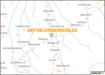 map of Santa Elena de Arenales