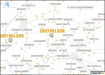 map of Santa Elena