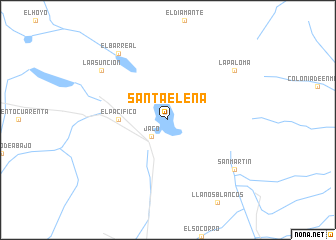 map of Santa Elena