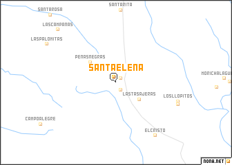 map of Santa Elena