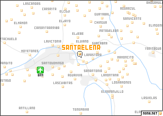 map of Santa Elena