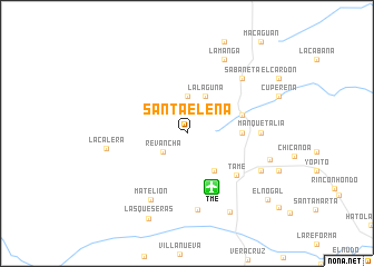 map of Santa Elena