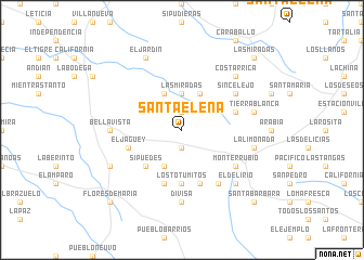 map of Santa Elena