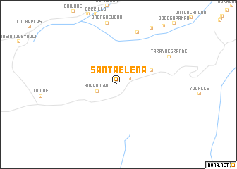 map of Santa Elena