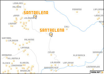 map of Santa Elena