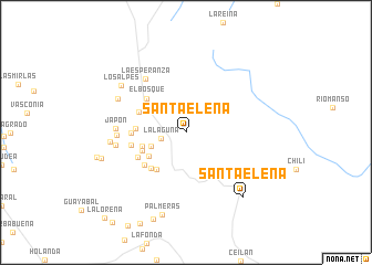 map of Santa Elena