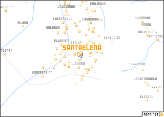 map of Santa Elena