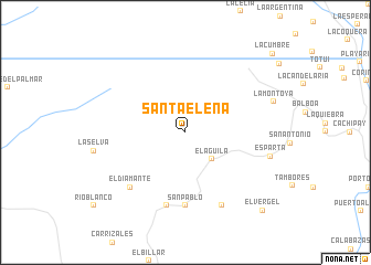 map of Santa Elena