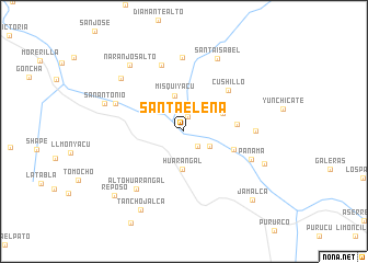 map of Santa Elena