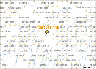 map of Santa Elena