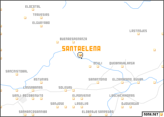 map of Santa Elena