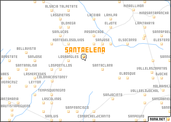 map of Santa Elena