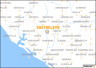 map of Santa Elena