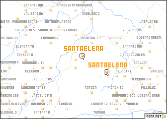 map of Santa Elena