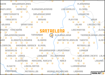 map of Santa Elena