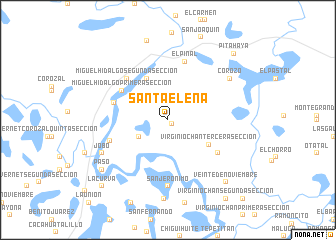 map of Santa Elena