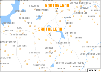 map of Santa Elena