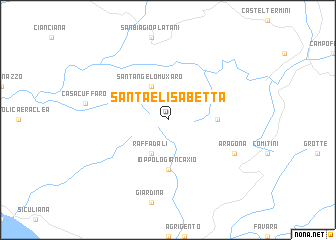 map of Santa Elisabetta