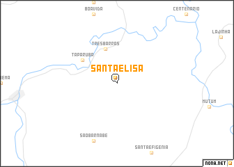 map of Santa Elisa