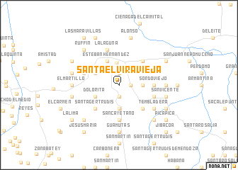 map of Santa Elvira Vieja