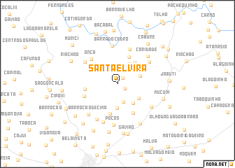 map of Santa Elvira