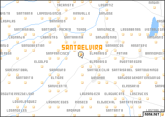 map of Santa Elvira