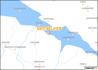 map of Santa Elvira