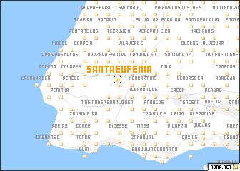 map of Santa Eufémia